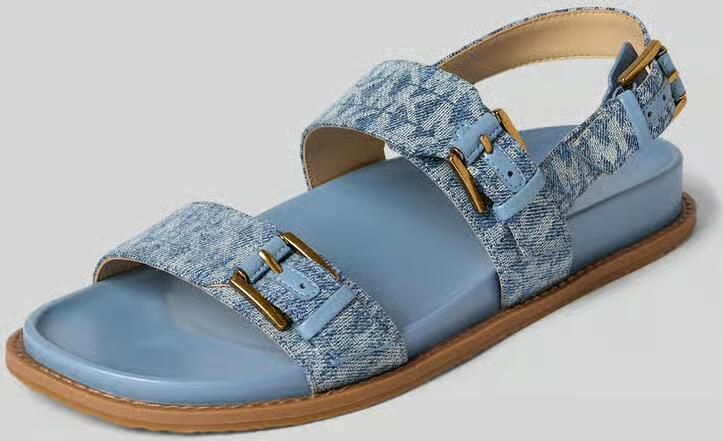 MICHAEL Kors Sandalette met logopatroon model 'NIA'