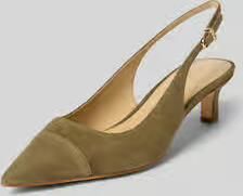 MICHAEL Kors Slingbacks van echt leer model 'AMARA'