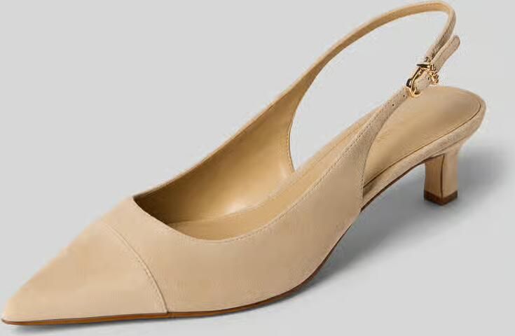MICHAEL Kors Slingbacks van echt leer model 'AMARA'