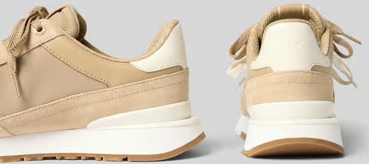 MICHAEL Kors Sneakers van leermix met logodetail model 'Nova' - Foto 2