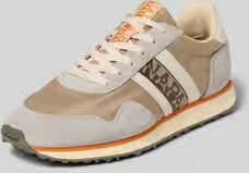 Napapijri Sneaker van leer-textielmix model 'SHARD'