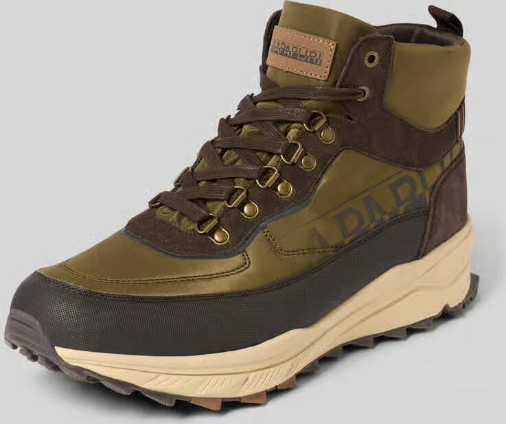 Napapijri Sneakers met vetersluiting en profielzool model 'BELLU'