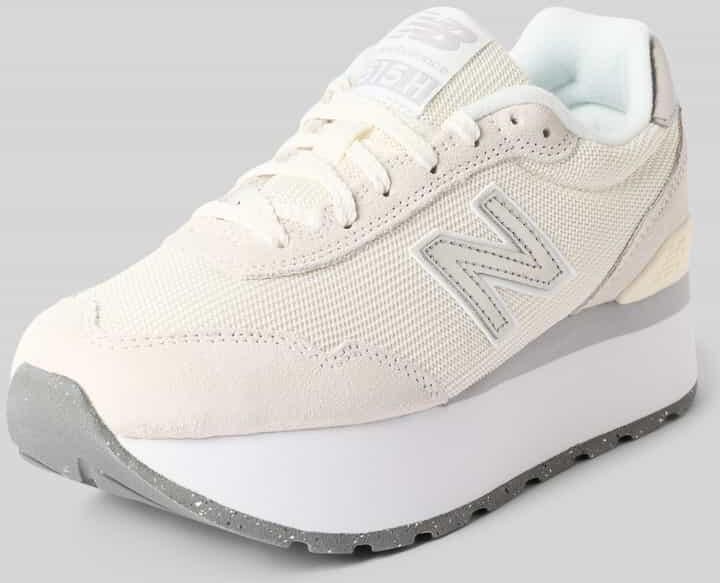 New Balance Sneakers van leermix met plateau