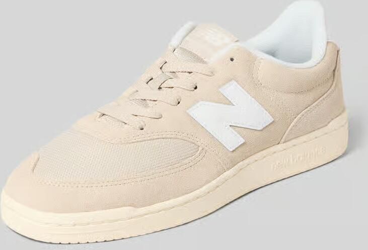 New Balance Sneakers van mix van leer en textiel met logo