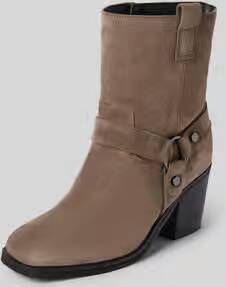 Newd Tamaris Laarsjes van leer in bikerlook - Foto 3