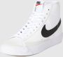 Nike Blazer Mid '77 (gs) Basketball Schoenen white black total orange maat: 40 beschikbare maaten:36.5 37.5 38.5 40 - Thumbnail 4