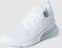 Nike Air Max 270 (ps) Running Schoenen white white metallic silver maat: 38.5 beschikbare maaten:38.5 - Thumbnail 3