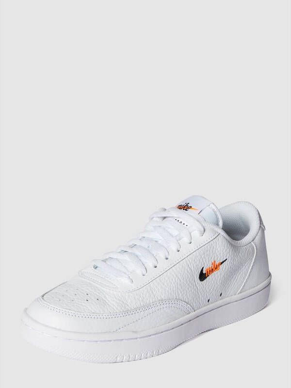 Nike Court Vintage Premium Dames Sneakers White Black-Total Orange - Foto 6