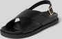 ONLY Onlminnie-2 Pu Slingback Sandal Noos sandalen zwart - Thumbnail 4