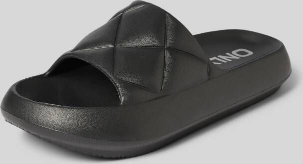 Only Sandalen met doorgestikte naden model 'MAVE'