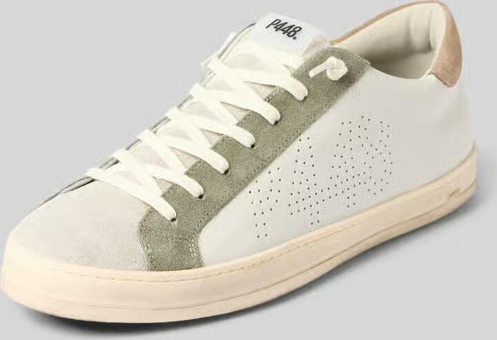 P448 Sneakers van echt leer model 'John'