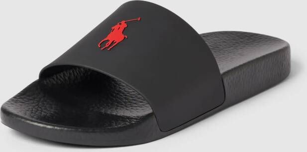 Polo Ralph Lauren Pool Slide Sandalen Schoenen navy red maat: 46 beschikbare maaten:41 42 43 44 45 46 - Foto 15