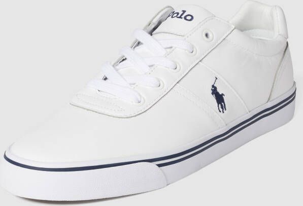 Polo Ralph Lauren Leren sneakers met geborduurd logo