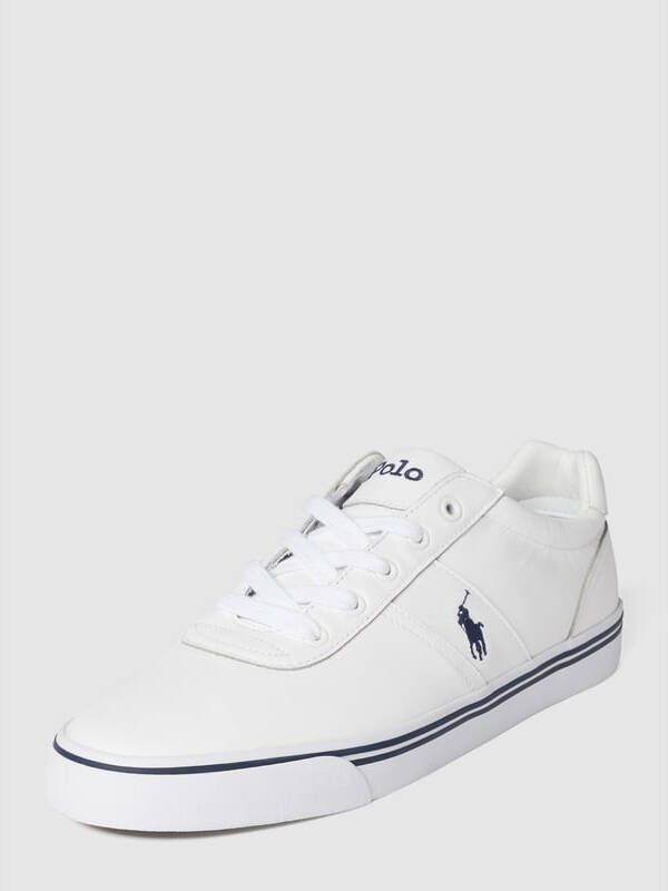 POLO RALPH LAUREN Vrouwen Leren Lage sneakers Herenschoenen Hanford leather Wit - Foto 10
