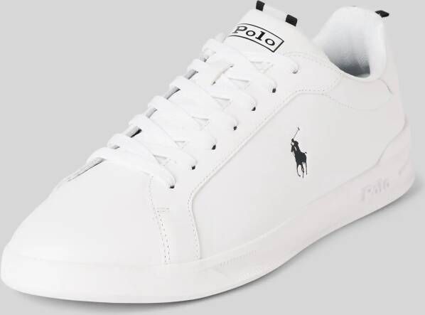 Polo Ralph Lauren Leren sneakers met labeldetails