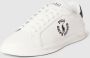 Ralph Lauren Leren Sneakers met Rubberen Zool en Zijlogo White - Thumbnail 3