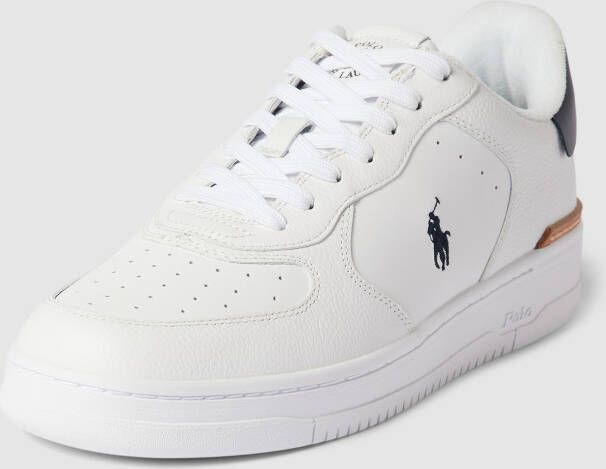 POLO RALPH LAUREN Ralph Lauren Lage Sneakers Heren Masters Court Low Top Maat: 48 Materiaal: Leer Kleur: Wit - Foto 19