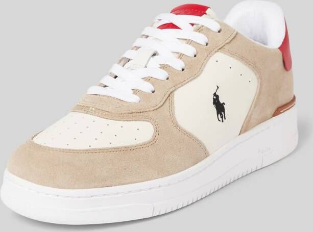 Polo Ralph Lauren Sneakers met labelprint model 'MASTERS' - Foto 3