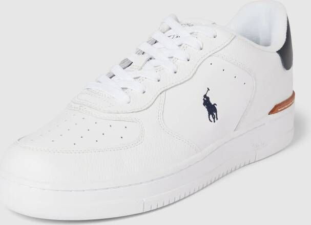 POLO RALPH LAUREN Ralph Lauren Lage Sneakers Heren Masters Court Low Top Maat: 48 Materiaal: Leer Kleur: Wit - Foto 17