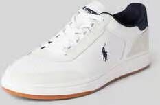 Polo Ralph Lauren Leren sneakers met logostitching