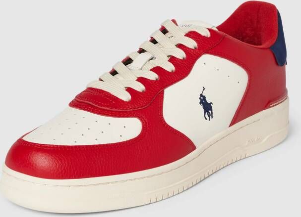Polo Ralph Lauren Sneakers met logostitching model 'MASTERS'