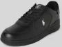 POLO RALPH LAUREN Ralph Lauren Lage Sneakers Heren Masters Court Low Top Maat: 47 Materiaal: Leer Kleur: Zwart - Thumbnail 5