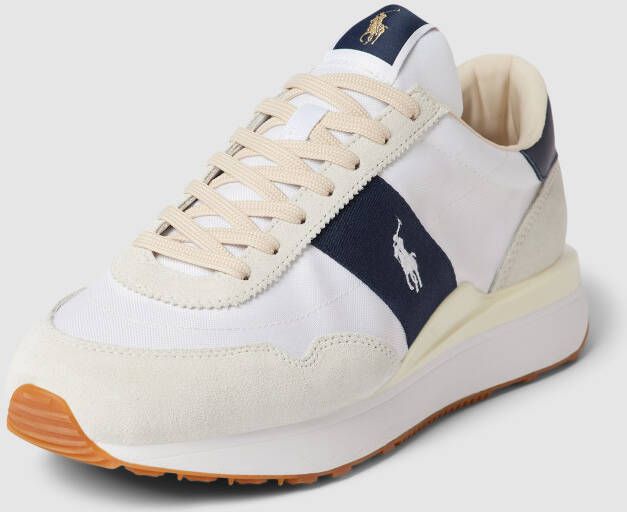 Polo Ralph Lauren Sneakers met logostitching model 'TRAIN'
