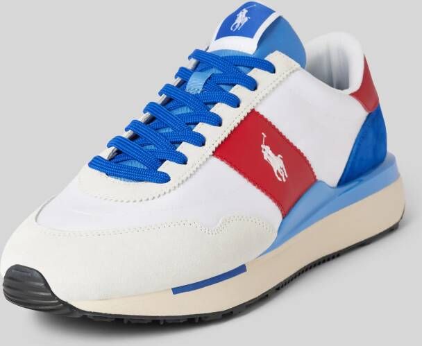 Polo Ralph Lauren Sneakers met logostitching model 'TRAIN 89'