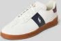 POLO RALPH LAUREN Ralph Lauren Lage Sneakers Heren Heritage Area Maat: 40 Materiaal: Leer Kleur: Wit - Thumbnail 4