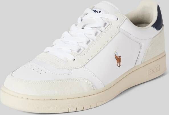 Polo Ralph Lauren Sneakers van leermix