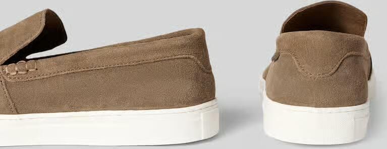 PS Poelman Loafers van leer met gladde zool - Foto 2