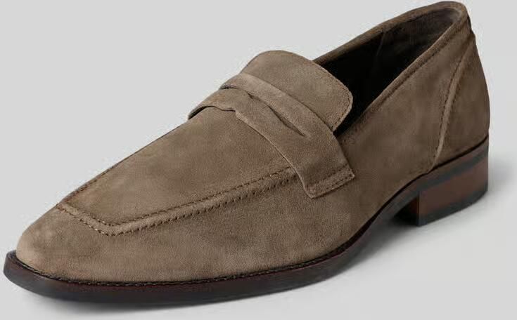 PS Poelman Loafers van leer model 'Gerry'