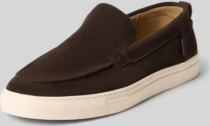 PS Poelman Loafers van runder suède