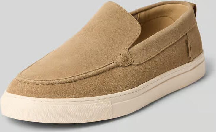 PS Poelman Loafers van runder suède