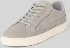 PS Poelman Sneakers van echt leer met logodetail