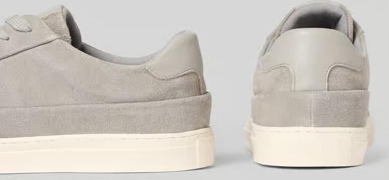 PS Poelman Sneakers van echt leer met logodetail - Foto 2