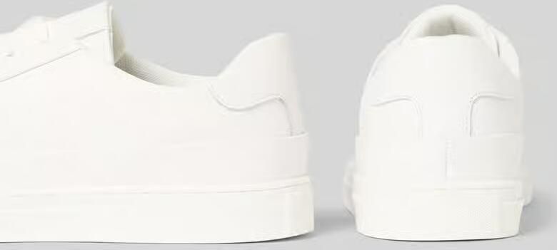 PS Poelman Sneakers van echt leer met logodetail model 'Cupsole' - Foto 2