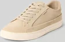 PS Poelman Sneakers van leer met labeldetail