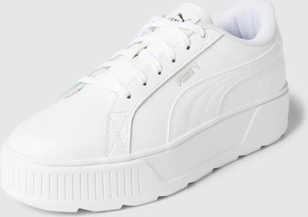 Puma Plateausneakers in effen design model 'Karmen' - Foto 10