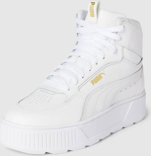 Puma Plateausneakers in effen design model 'Karmen' - Foto 14