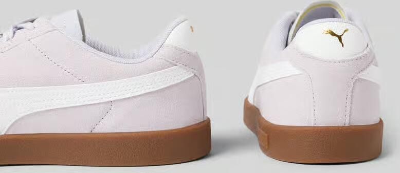 Puma Sneaker van leer met logodetails model 'Club II' - Foto 2