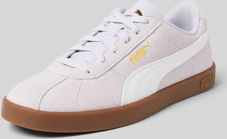 Puma Sneaker van leer met logodetails model 'Club II' - Foto 5