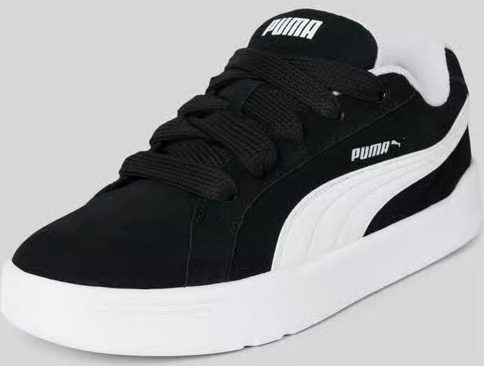 PUMA Park Lifestyle Easy heren sneakers zwart wit Echt leer Uitneembare zool - Foto 9