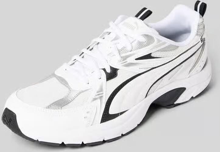 PUMA Milenio tech_ Unisex Sneakers White- Black- Silver - Foto 11