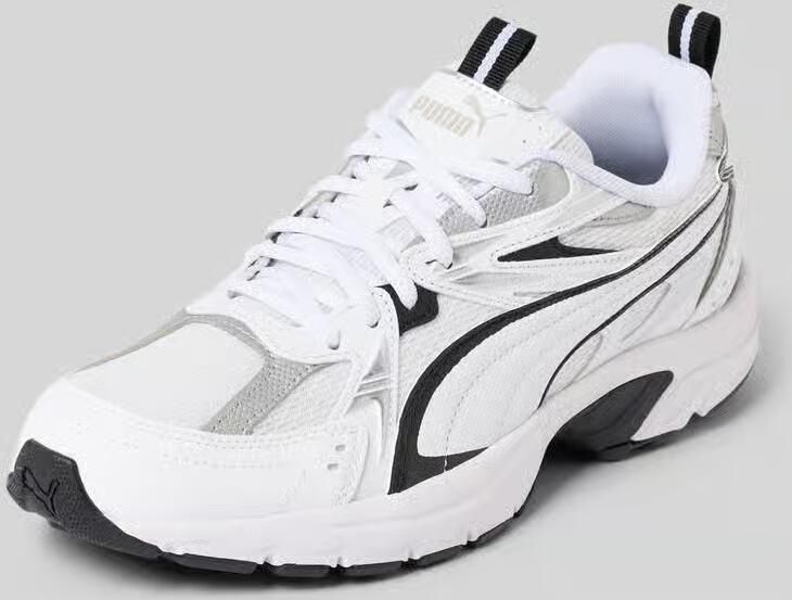 PUMA Milenio tech_ Unisex Sneakers White- Black- Silver - Foto 12