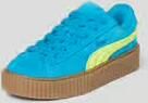 PUMA Rihanna Fenty Creeper Phatty Blauw Sugared Almond Suede Sneakers Unisex - Foto 3