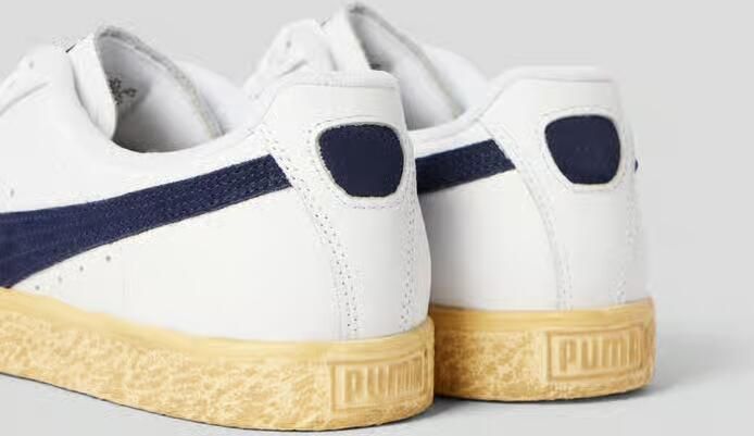 Puma Marineblauwe VTG Sneakers voor Heren Wit Heren - Foto 5