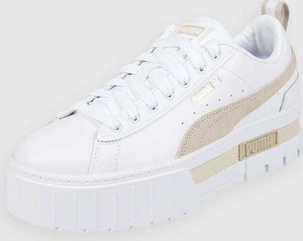 Puma Mayze Lth Wn's Fashion sneakers Schoenen white peyote maat: 38.5 beschikbare maaten:37.5 38.5 39 40.5 41 - Foto 16