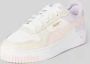 PUMA Carina Street Dames Sneakers White-Frosty Pink-Alpine Snow - Thumbnail 4