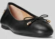 LAUREN RALPH LAUREN Ballerina Dames Jayna Flats Ballet Maat: 41 Materiaal: Leer Kleur: Zwart - Foto 7